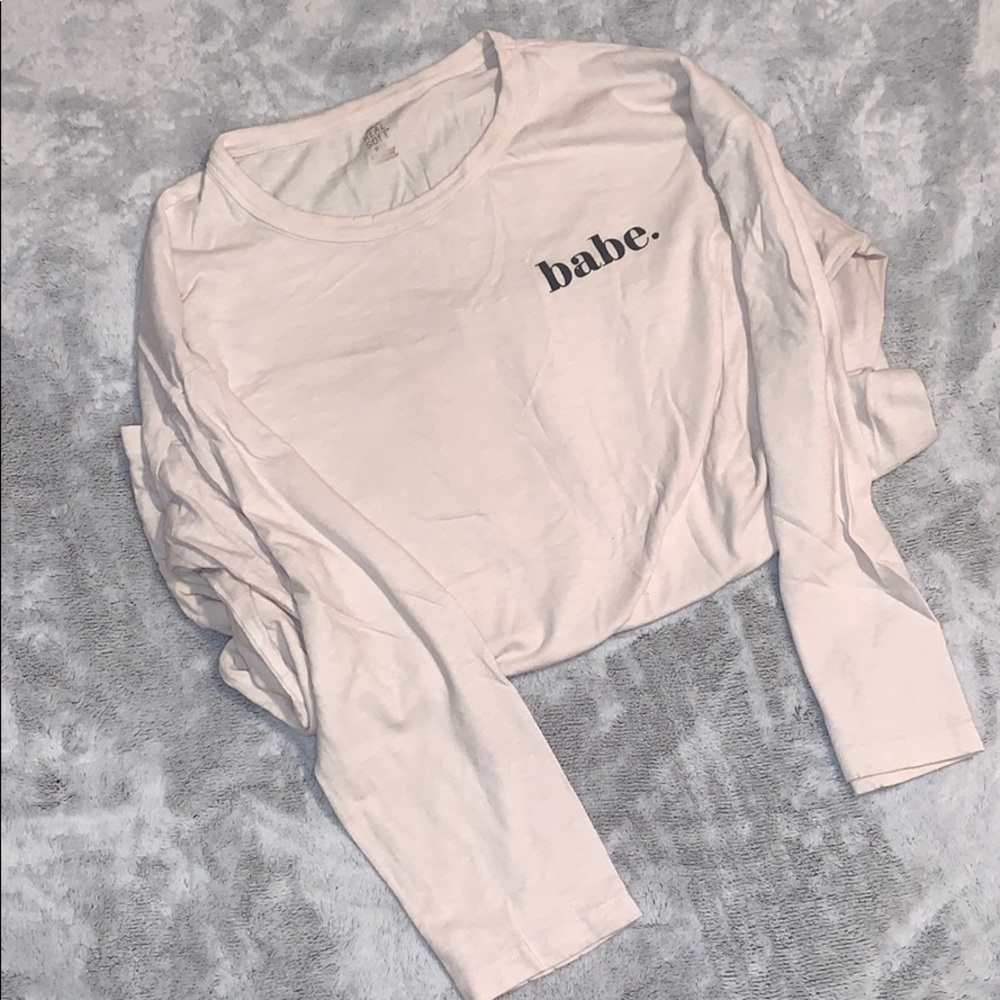 aerie real soft long sleeve tee